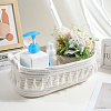 Cotton Rope Woven Storage Basket AJEW-WH20020-153B-4