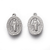 Non-Tarnish 304 Stainless Steel Religon Charms STAS-P231-01AS-2