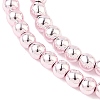 Electroplated Synthetic Non-magnetic Hematite Beads Strands G-A263-J01-02-3