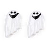 Halloween Opaque Resin Cabochons RESI-T055-07-4