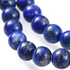 Natural Lapis Lazuli Bead Strands X-G-G953-01-6mm-3