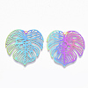 Ion Plating(IP) 201 Stainless Steel Filigree Pendants LS-STAS-R102-21-2