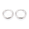 304 Stainless Steel Hoop Earrings EJEW-T048-24B-P-1