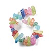 Natural Dyed Quartz Pointed Stick Beads Strands G-G791-15-01-4