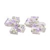 Transparent Printed Acrylic Cabochons OACR-M008-01D-2