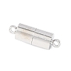 Brass Magnetic Clasps with Loops MC027-NF-1