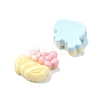 Macaron Color Opaque Resin Decoden Cabochons CRES-Q221-02K-2