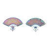 Ion Plating(IP) 304 Stainless Steel Filigree Pendants LS-X-STAS-T057-60-2