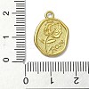 Ion Plating(IP) 304 Stainless Steel Pendants STAS-B058-30B-3