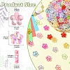 200Pcs Transaparent Acrylic Beads PACR-YW0001-47-3