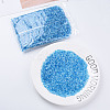 Transparent Colours Luster Glass Bugle Beads SEED-N005-001-A08-2