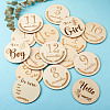 Basswood Milestone Cards WOOD-TA0001-41A-3