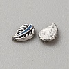 Tibetan Style Alloy Cabochons MRMJ-WH0075-97C-1