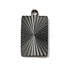 Ion Plating(IP) 304 Stainless Steel Pendants STAS-D025-06B-02-1