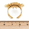 304 Stainless Steel Cuff Rings for Women RJEW-P174-01G-3