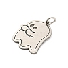 Non-Tarnish Halloween Laser Cut 304 Stainless Steel Pendant LS-STAS-H184-14BP-2