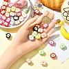 20Pcs Opaque Acrylic Beads OACR-YW0003-58-5