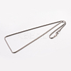 Tarnish Resistant 304 Stainless Steel Snake Chain Necklaces STAS-M174-005P-2.4-2