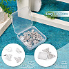 24Pcs 6 Styles Alloy Crystal Rhinestone Pendants FIND-TA0006-20P-5