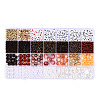 DIY 28 Style Resin & Acrylic & ABS Beads Jewelry Making Finding Kit DIY-NB0012-03C-1