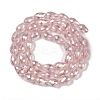 Transparent Electroplate Glass Beads Strands LS-EGLA-N013-T4mm-B18-2