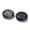 12 Constellation Natural Blue Spot Jasper Cabochons Set G-Q190-03B-2