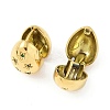 Star Teardrop 304 Stainless Steel Pave Rhinestone Hoop Earrings for Women EJEW-G390-03G-04-2