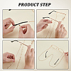1Pc Brass Eyeglasses Chains AJEW-CN0005-66-6