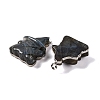 Natural Labradorite Carved Pendants G-B085-11P-2