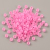 100G Luminous Frosted Glass Beads FGLA-WH0003-01F-3