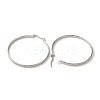 Non-Tarnish 304 Stainless Steel Hoop Earrings for Women EJEW-Z066-02P-2