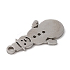 Non-Tarnish Christmas 201 Stainless Steel Pendants LS-STAS-D053-01P-3