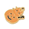 Halloween 304 Stainless Steel Enamel Pendants LS-FIND-I068-01G-05-2