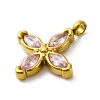 304 Stainless Steel Pendants STAS-C118-01G-03-2