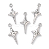 Rack Plating Alloy Rhinestone Pendants PALLOY-F311-06P-1