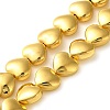 Electroplate Glass Beads Strands EGLA-H109-12F-04-1