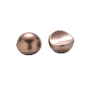 Half Round ABS Plastic Imitation Pearl Cabochons MRMJ-Q092-8mm-D02-2