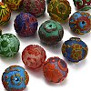 Handmade Bumpy Lampwork Beads LA-CBA7A1F-02A-2