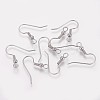 Tarnish Resistant 316 Surgical Stainless Steel Earring Hooks STAS-I090-03P-1