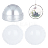 24Pcs Transparent PVC Display Dome FIND-OC0013-55-1
