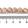 Handmade Gold Sand Lampwork Beads X-LAMP-Z009-01J-5
