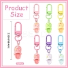 12Pcs 6 Colors Resin Shoes Pendant Decorations HJEW-YW00238-2