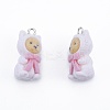 Opaque Resin Pendants RESI-G047-24-3
