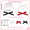 Styles Bowknot Polyester Alligator Hair Clips PHAR-SP0001-11-2