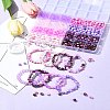 DIY Round Acrylic Beads Bracelets Jewelry Making Kits DIY-FS0007-40-10