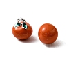 Brass Enamel Charms KK-K351-60D-P-2