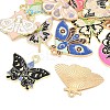 Alloy Enamel Pendants AL-CBAABEF-01-2