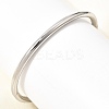 304 Stainless Steel Hinged Cuff Bangles SA-CBAC920-13P-3