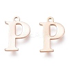 PVD Vacuum Plating  304 Stainless Steel Charms STAS-H112-P-RG-1