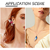 64Pcs 32 Styles Epoxy Resin Pendants FIND-CD0001-43-9